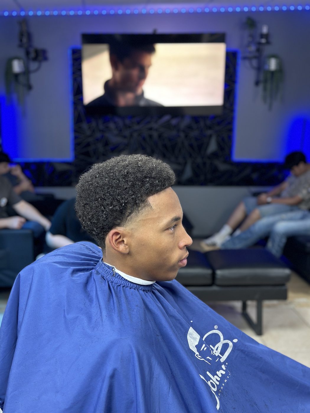 Curl top with hard part and fade