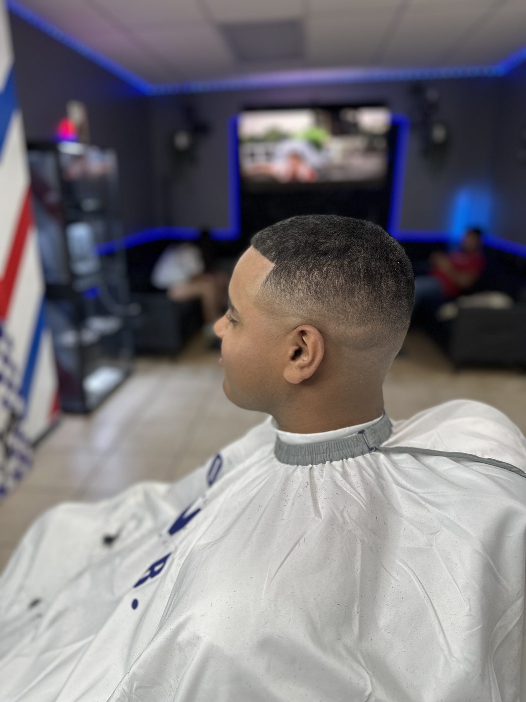 Sharp skin fade and lineup