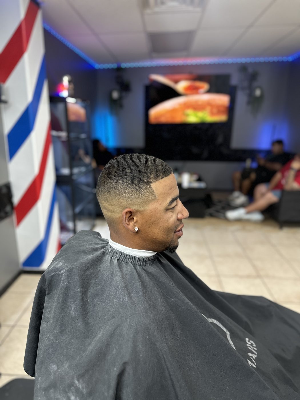 360 waves with low skin fade